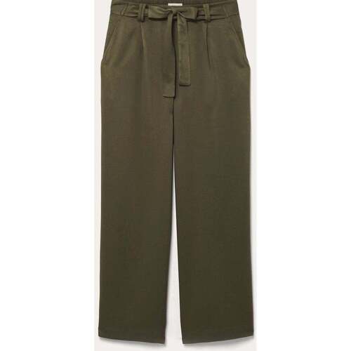 Vêtements Femme Pantalons Promod Pantalon large et fluide Vert