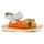 Chaussures Garçon Sandales et Nu-pieds Pom d'Api SANDALE   WAFF JIMY OCRE-PERLE Multicolore
