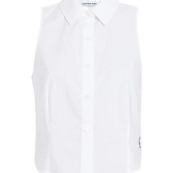 Vêtements Femme Chemises / Chemisiers Calvin Klein Jeans J20J223129 Blanc
