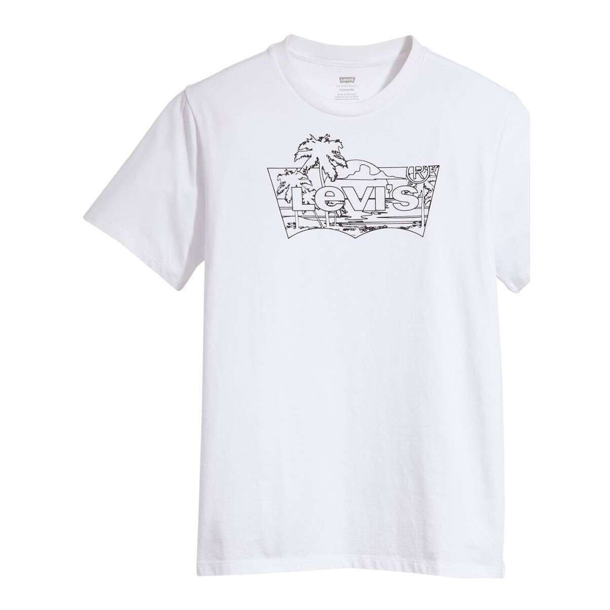 Vêtements Homme T-shirts manches courtes Levi's 163766VTPE24 Blanc
