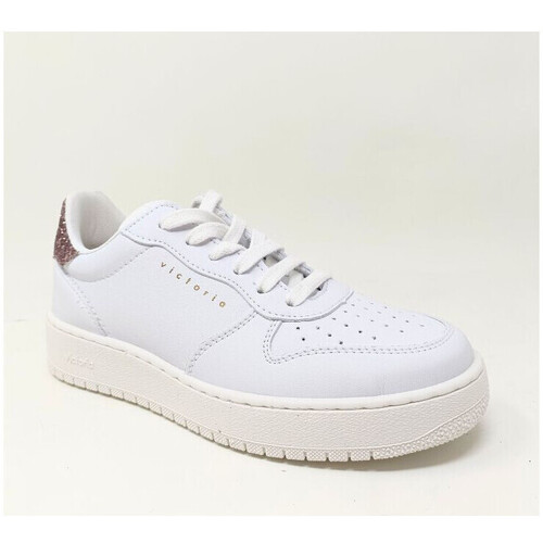Chaussures Baskets mode Victoria BASKET BASSE MADRID NUDE Multicolore