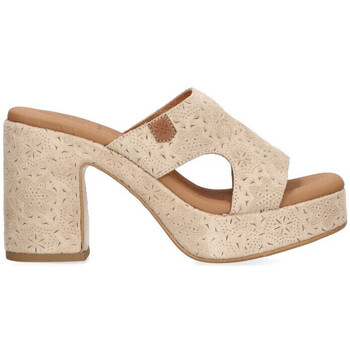Chaussures Femme Mules Popa 74653 Beige