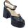 Chaussures Femme Sandales et Nu-pieds Wonders H-4951 Juana Lack Noir