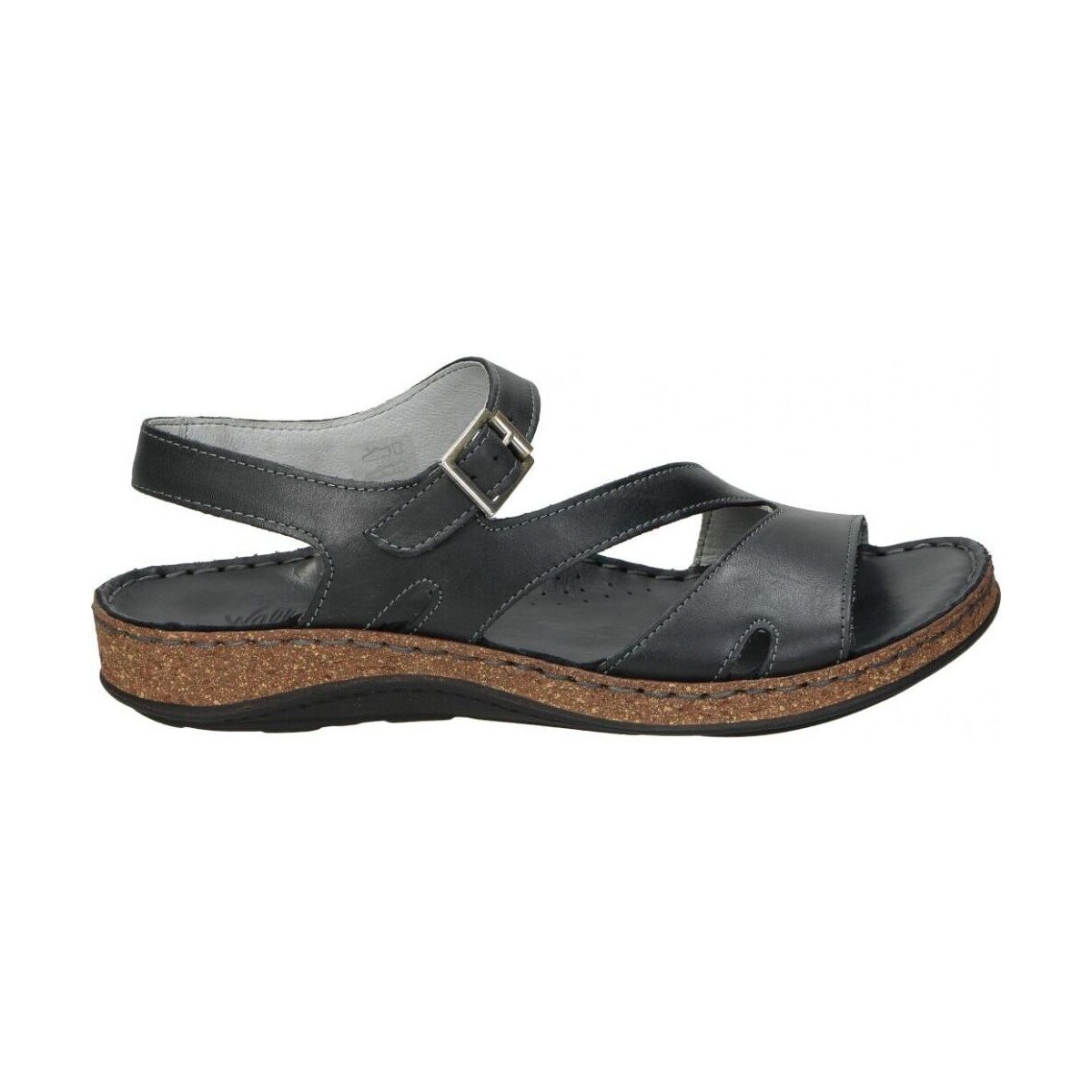 Chaussures Femme Sandales et Nu-pieds Walk & Fly 3861-35580 Noir