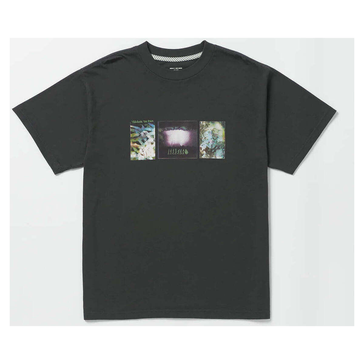 Vêtements Homme T-shirts manches courtes Volcom Camiseta  Skate Vitals Simon Bannerot - Stealth Noir