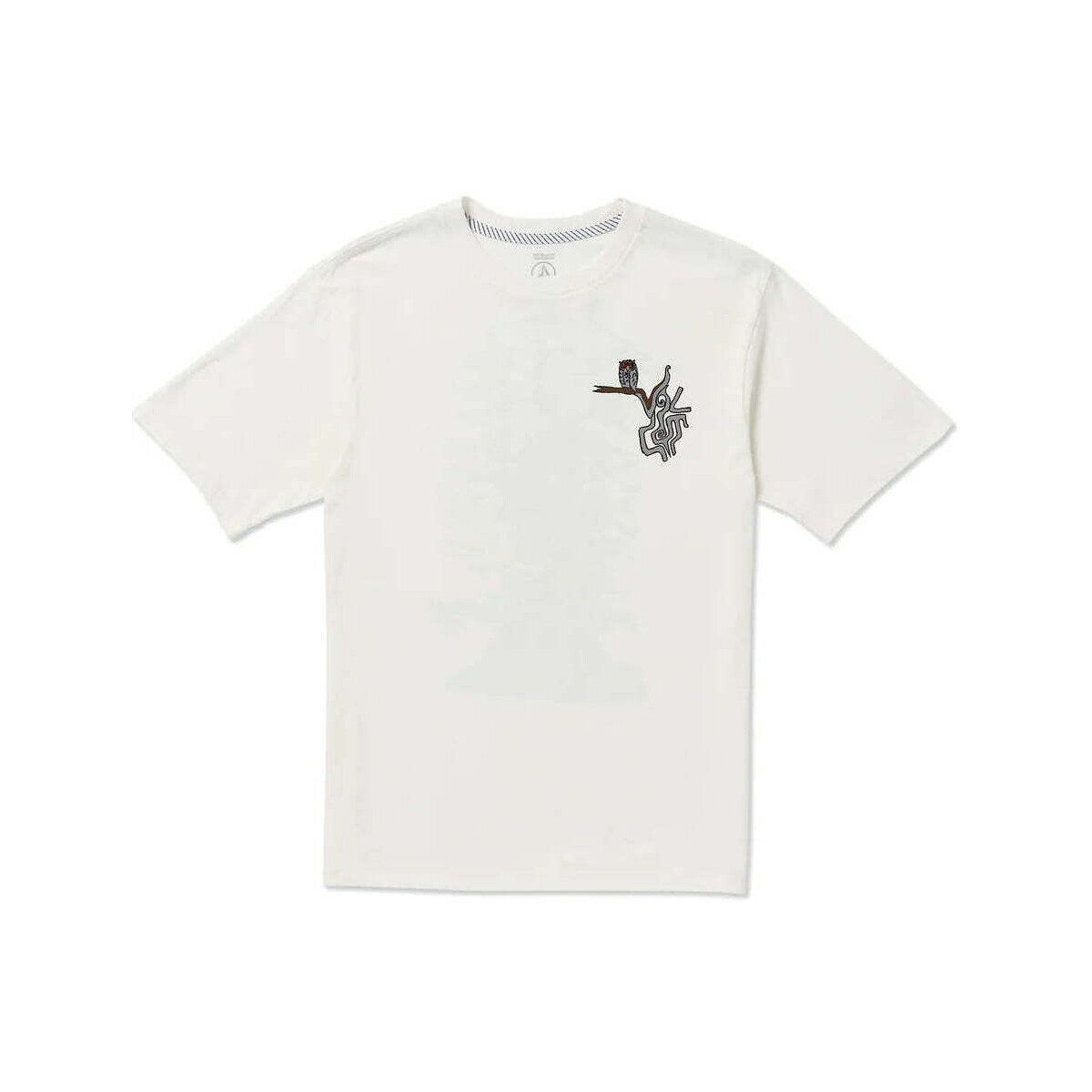 Vêtements Homme T-shirts manches courtes Volcom Camiseta  Skate Vitals Simon Bannerot - Off White Blanc