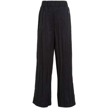 Vêtements Fille Pantalons de gerademêtement Calvin Klein Jeans 160883VTPE24 Noir