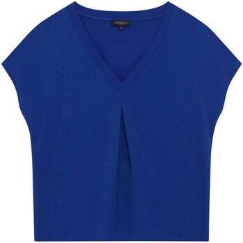 Vêtements Femme T-shirts manches courtes Caroll 164732VTPE24 Bleu