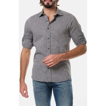 chemise hopenlife  chemise manches longues lin raphael 
