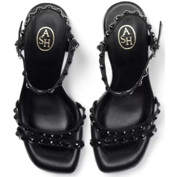 Ash Cendres élégantes sandales avec talon confortable Jody Noir