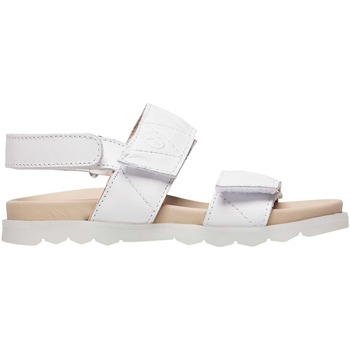Chaussures Fille prada crossover strappy sandals item Naturino Sandales en cuir ORIANA Blanc