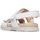 Chaussures Fille Sandales et Nu-pieds Naturino Sandales en cuir ORIANA Blanc
