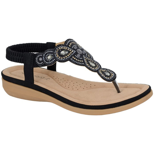 Chaussures Femme Sandales et Nu-pieds Cipriata DF2391 Noir