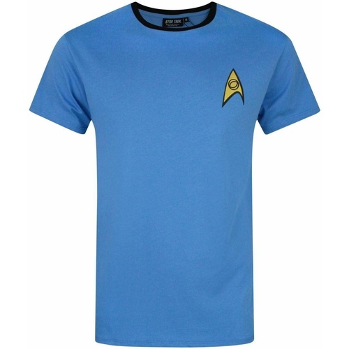 Vêtements Homme T-shirts manches longues Star Trek Uniform Command Medical Security Bleu