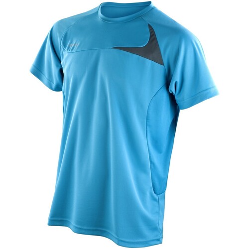 Vêtements Homme T-shirts manches longues Spiro SR182M Bleu