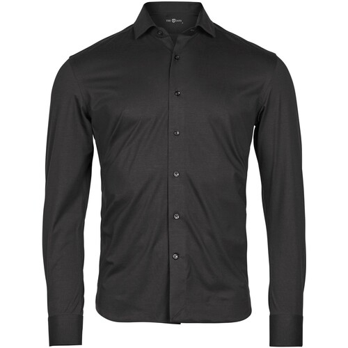 Vêtements Homme Chemises manches longues Tee Jays PC6834 Noir