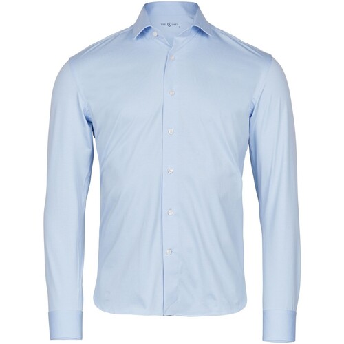 Vêtements Homme Chemises manches longues Tee Jays PC6834 Bleu