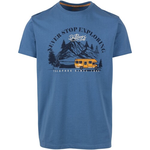 Vêtements Homme T-shirts manches longues Trespass TP6301 Bleu