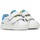 Chaussures Derbies Falcotto Baskets en cuir KINER LOW VL Bleu