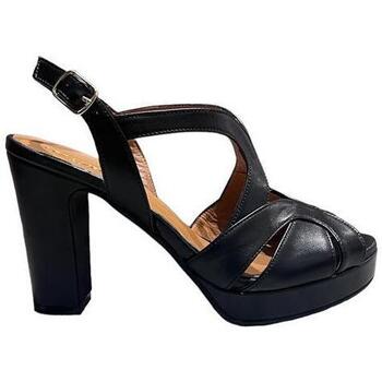 Chaussures Femme Sandales et Nu-pieds Les Venues 3046 Nero 