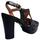 Chaussures Femme Sandales et Nu-pieds Les Venues 3046 Nero 