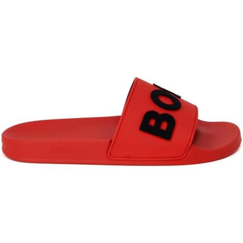 Chaussures Homme Mules BOSS 50498241 Rouge