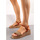 Chaussures Femme Sandales et Nu-pieds Vera Collection Sandales compensées avec bride large, Camel Marron