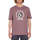 Vêtements Homme T-shirts manches courtes Volcom Camiseta  Crisp Stone - Bordeaux Brown Rouge