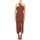 Vêtements Femme Robes longues Akep VSKD05050 Marron