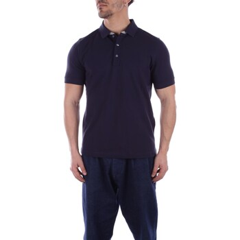 Vêtements Homme T-shirts manches courtes Fay NPMB248135STDWU Bleu