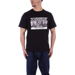 Vêtements Homme T-shirts manches courtes Barbour MTS1247 Noir