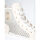 Chaussures Femme Baskets mode Liu Jo Sneakers plateforme en mesh lurex® Blanc