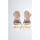 Chaussures Femme Sandales et Nu-pieds Liu Jo Sandales plateforme avec monogramme Blanc