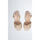 Chaussures Femme Sandales et Nu-pieds Liu Jo Sandales compensées multistripes Blanc