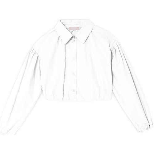Vêtements Fille Chemises / Chemisiers Liu Jo Chemise en coton Blanc