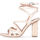 Chaussures Femme Sandales et Nu-pieds Liu Jo Sandales à talons hauts logotés Beige