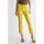 Vêtements Femme Pantalons Liu Jo Pantalon Bottom-up à taille haute Jaune