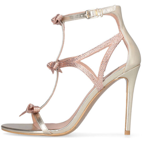 Chaussures Femme Yves Saint Laure Liu Jo Sandales type salomé avec nœuds Rose
