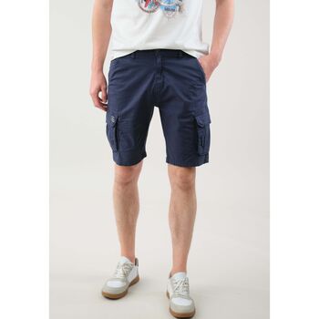 Vêtements Homme Shorts Mom / Bermudas Deeluxe Short SLOG Bleu