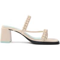 Chaussures Femme Sandales et Nu-pieds HOFF SANDALIA TACÓN MONACO OFF WHITE Multicolore