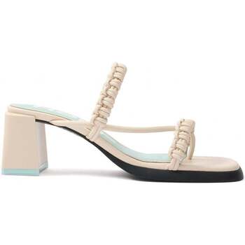 Chaussures Femme Sandales et Nu-pieds HOFF SANDALIA TACÓN MONACO OFF WHITE Multicolore