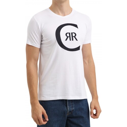 Vêtements Homme T-shirts manches courtes Cerruti 1881 Pozzolengo Blanc