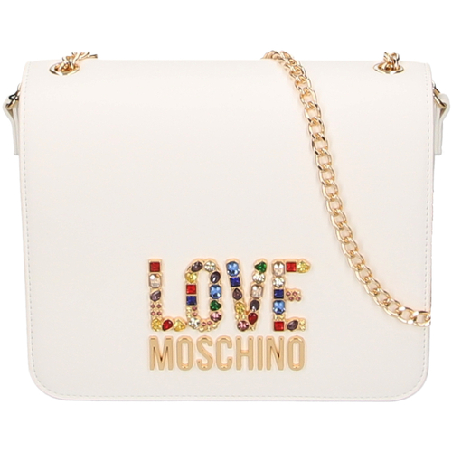 Sacs Femme Sacs porté main Love Moschino jc4334pp0ikj0-100 Blanc