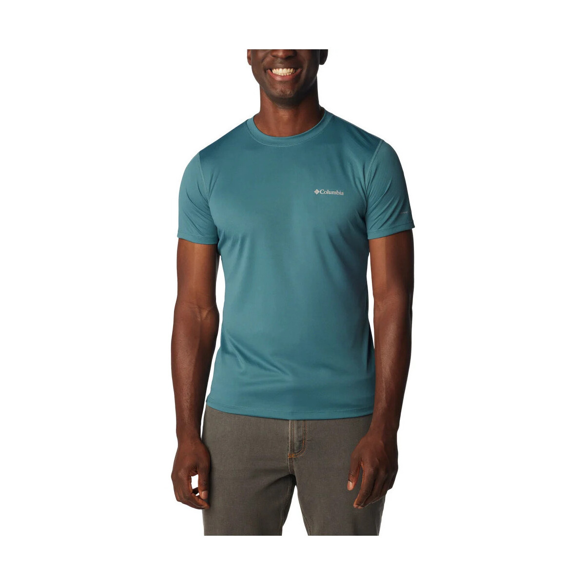 Vêtements Homme Chemises manches courtes Columbia Zero Rules Short Sleeve Shirt Bleu