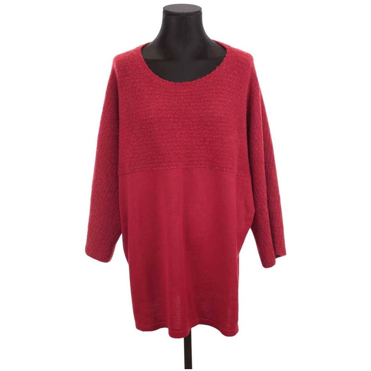 Vêtements Femme Sweats Marina Rinaldi Pull-over en laine Rouge