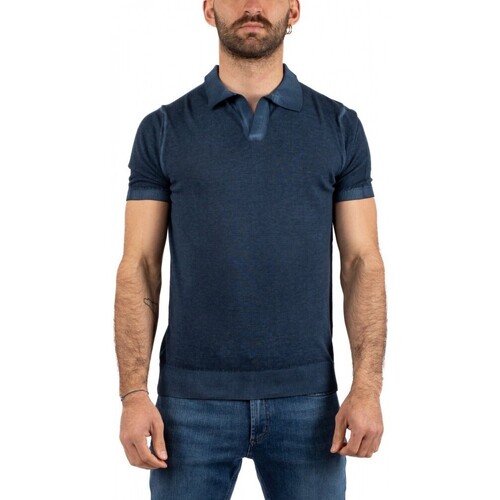 Vêtements Homme T-shirts & Polos Daniele Alessandrini T-SHIRT HOMME Bleu