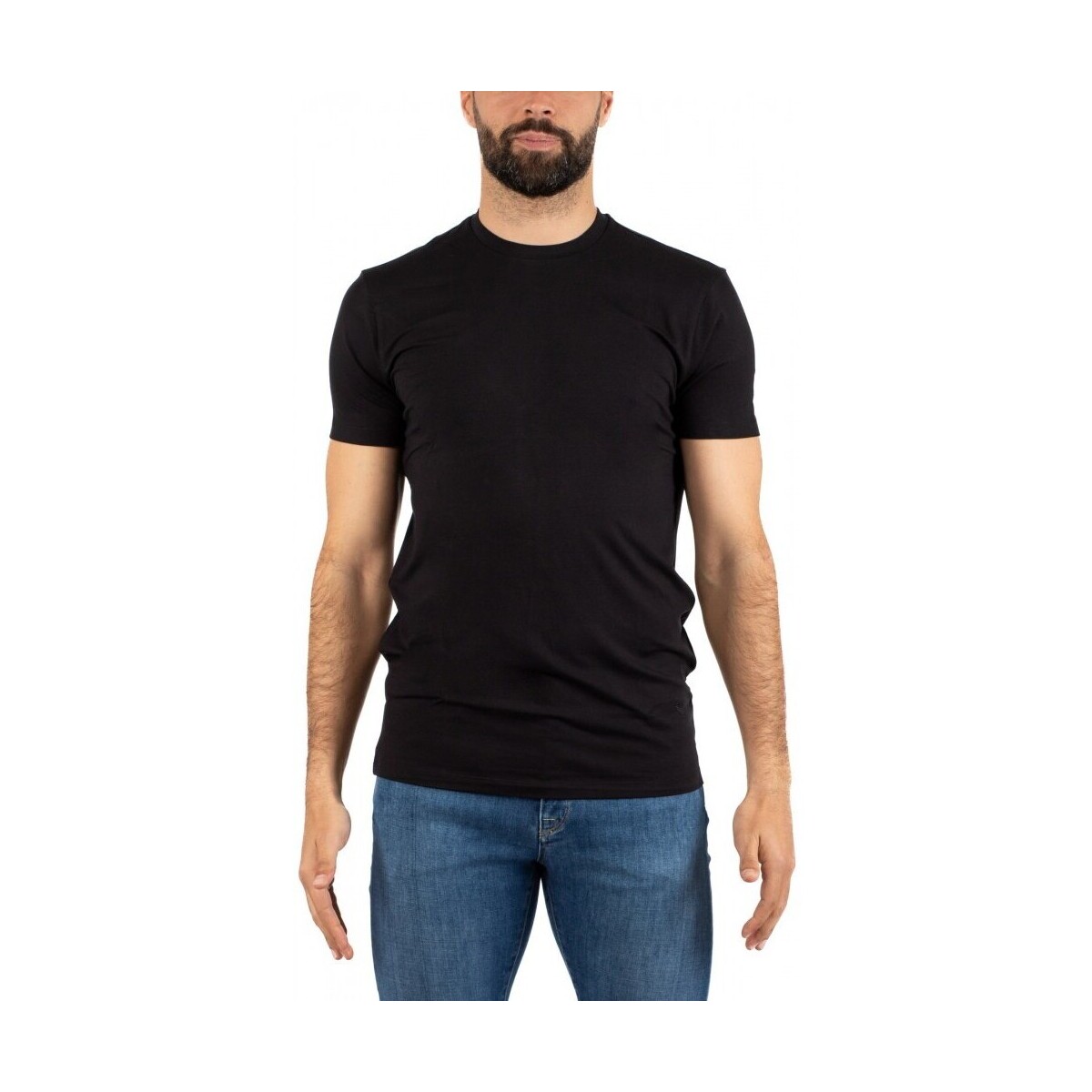 Vêtements Homme T-shirts & Polos Emporio Armani T-SHIRT HOMME Noir
