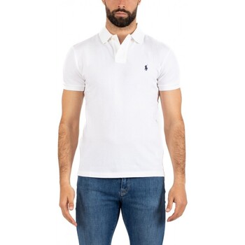 Vêtements Homme T-shirts & Polos Ralph Lauren POLO HOMME Blanc