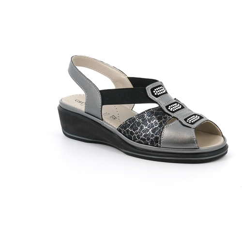 Chaussures Femme Sandales et Nu-pieds Grunland DSG-SA2846 Gris