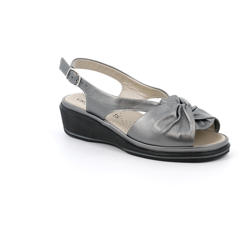 Chaussures Femme Sandales et Nu-pieds Grunland DSG-SA2845 Gris